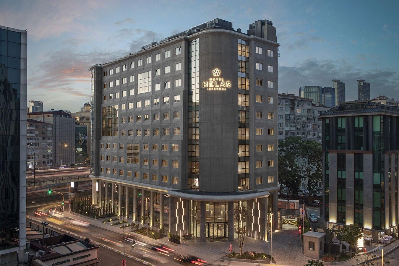 Melas Hotel Estambul Exterior foto The hotel in 2016